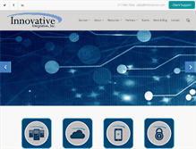 Tablet Screenshot of innovativeii.com